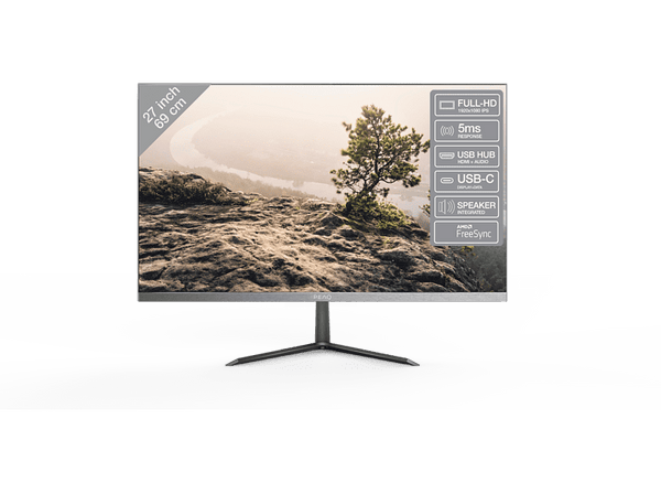 (❤️‿❤️) Opiniones Monitor Peaq PMOS273-IFC  27  Full-HD  5 ms  75 Hz  FreeSync  HDMI 1.4  Negro