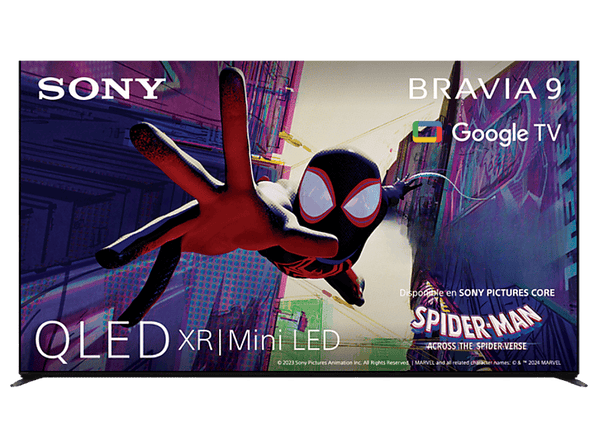 TV QLED 75 Sony Bravia 9 XR Mini LED 4K HDR Google Smart TV 2024 Gaming PS5 IMAX Dolby Atmos/Vision Chromecast Airplay 120Hz 75XR90