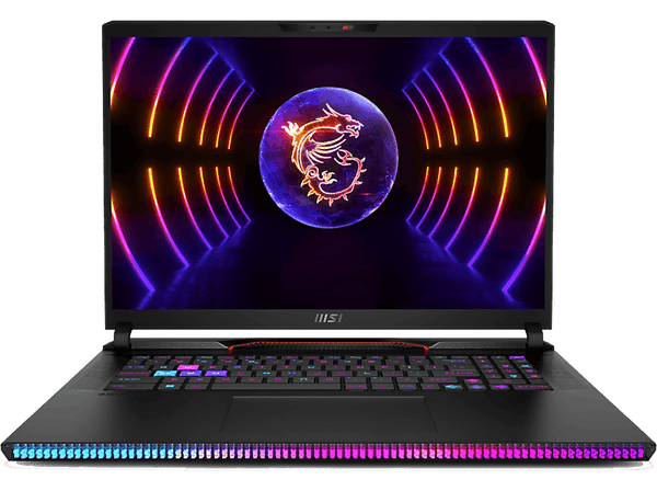 Portátil gaming MSI Raider GE78HX 13VI-418XES 17 QHD+ Intel® Core™ i9-13980HX 32GB RAM 2TB SSD GeForce RTX™ 4090 Sin sistema operativo