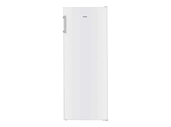 (❤️‿❤️) Congelador vertical KOENIC KFZ 411 D NF W 161 l No Frost 142.3 cm Altura Inverter Función de Congelación Rápida Pantalla Digital Blanco
