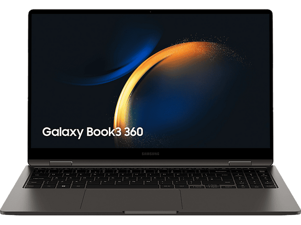 Convertible 2 en 1 Samsung Galaxy Book3 360  15.6 WQXGA+   Intel® Evo™ Rapterlake i7-1360P EVO  16GB RAM  512GB SSD  Iris® Xe Graphics  W11H