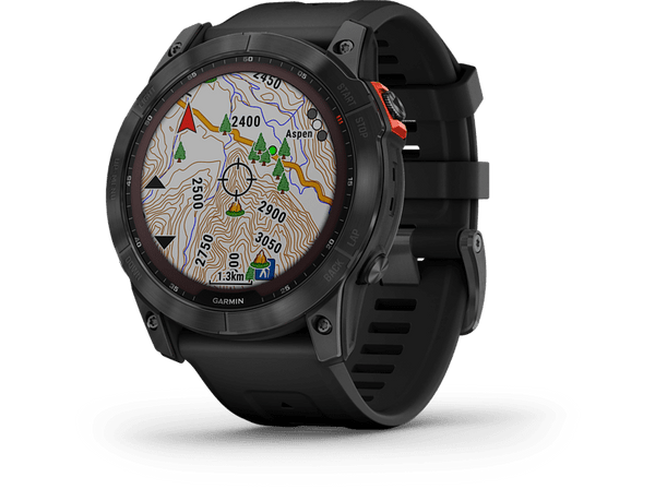Reloj deportivo Garmin Fēnix 7X Solar Negro 127-210 mm 1.3 18 días PowerGlass™ (Carga Solar) WiFi