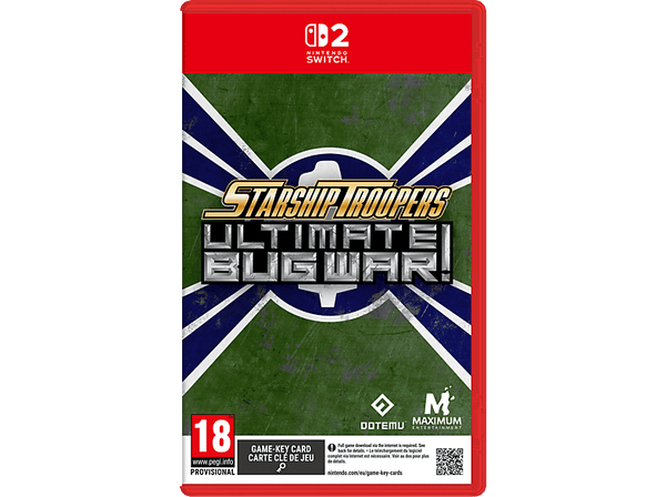(❤️‿❤️) Nintendo Switch 2 Starship Troopers: Ultimate Bug War (Game Key Card)