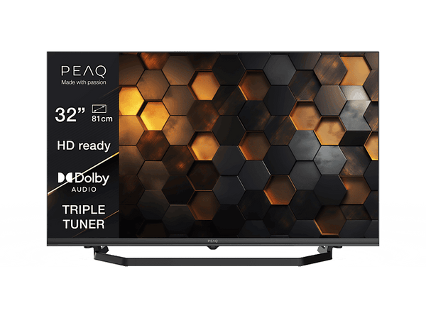 (❤️‿❤️) TV DLED 32 Peaq PTV 32H-5024C HD-ready Triple Tuner Dolby Audio Negro