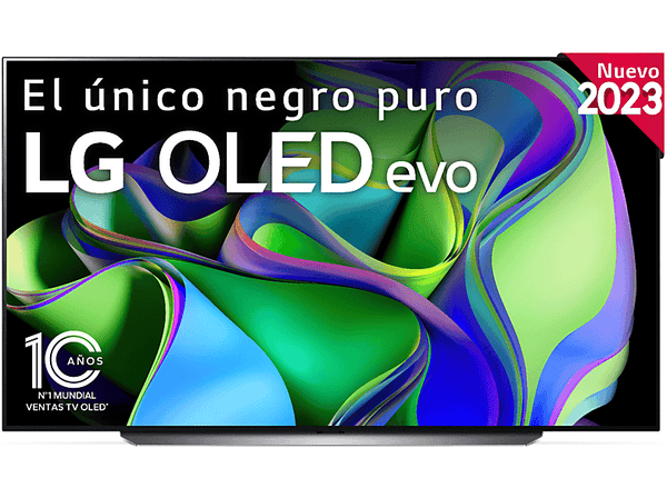 (❤️‿❤️) TV OLED 83 LG OLED83C34LA OLED 4K Inteligente α9 4K Gen6 Smart TV DVB-T2 (H.265) Negro