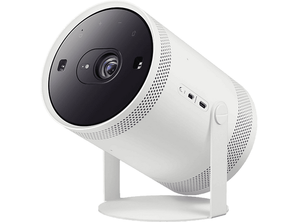 Proyector Samsung The Freestyle SP-LSP3BLAXXE 2022   Smart TV hasta 100  Diseño rotante 360º  sonido envolvente  Calibración Automática  Blanco