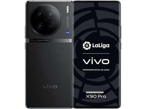 Móvil Vivo X90 PRO Legendary Black 256GB 12 GB RAM 6.78 AMOLED MediaTek Dimensity 9200 5G Mobile Platform 4870 mAh Android 15