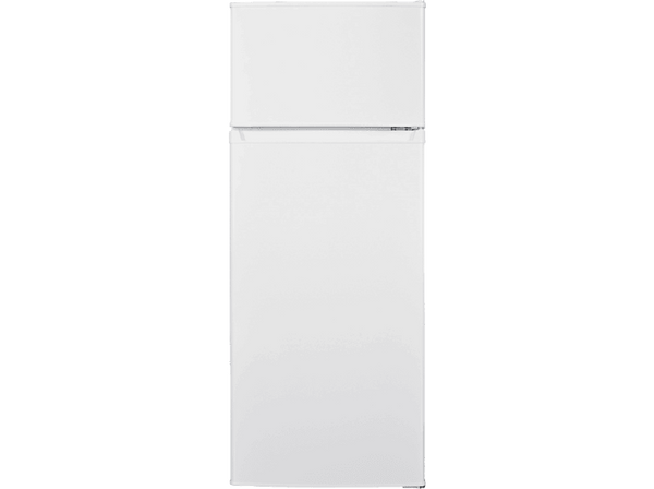 Frigorífico dos puertas ok. OFK 471 E W PW58BM 142.5 cm 206 l Pies ajustables Blanco