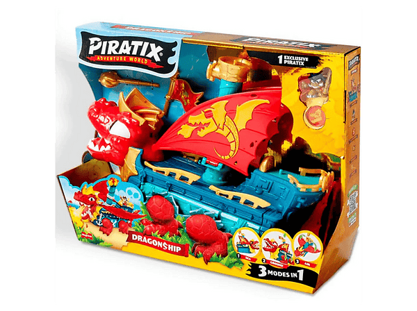 Juego MagicBox Vehículo Dragon Ship Piratix