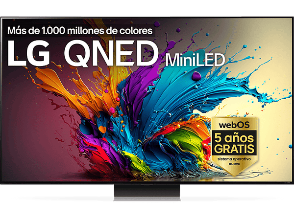 (❤️‿❤️) Opiniones TV QNED 86  LG 86QNED91T6A  UHD 4K  Procesador Inteligente 4K α8  Smart TV  DVB-T2 (H.265)  Negro Dark Meteor Titan