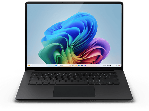 Portátil Microsoft Surface Laptop Copilot+ PC  15  Snapdragon® X Elite 45 TOPS  16GB RAM  1 TB SSD  Adreno Graphics  Windows 11 Home  Black