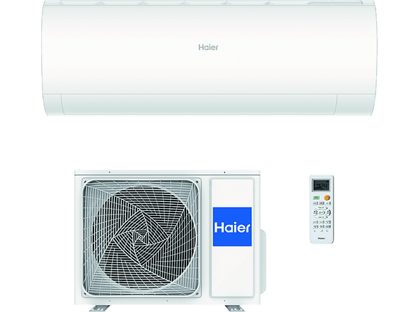 Aire acondicionado Split 1 x 1 Haier Perla Premium 3095 fg/h Inverter Wi-Fi 3 Niveles Eco Blanco