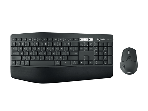 Teclado y ratón inalámbricos Logitech MK850 10 m Receptor USB Bluetooth Negro