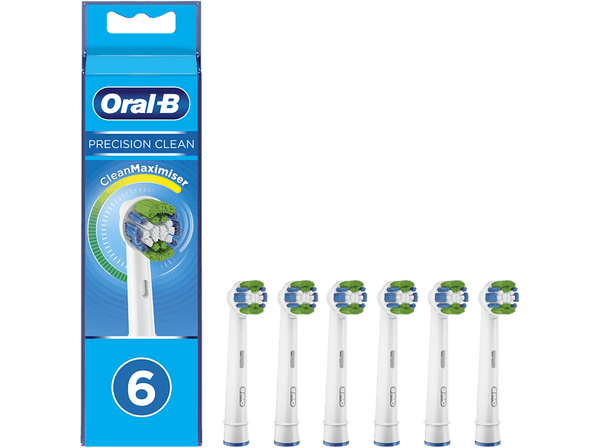 (❤️‿❤️) Opiniones Recambio para cepillo dental Oral-B Precision Clean con Tecnología CleanMaximiser Pack De 6 blanco
