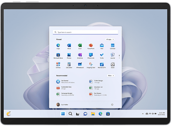 (❤️‿❤️) Convertible 2 en 1 Microsoft Surface Pro 9  13  2K QHD+  Intel® Evo™ Core™ i7-1255U  16 GB RAM  1 TB SSD  W11 Home  Platinum