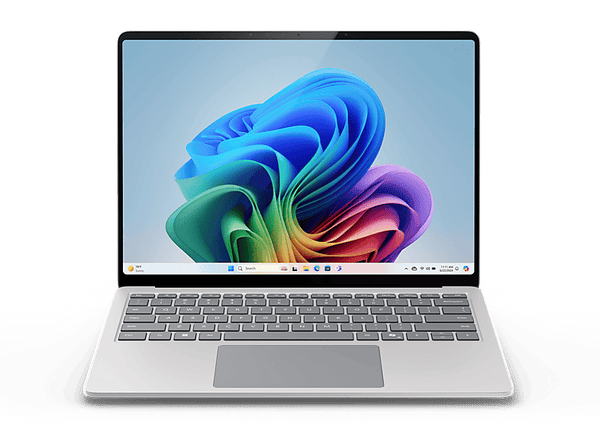 Portátil Microsoft Surface Laptop Copilot+ PC  13.8  Snapdragon® X Elite 45 TOPS  16GB RAM  512GB SSD  Adreno Graphics  Windows 11 Home  Platinum
