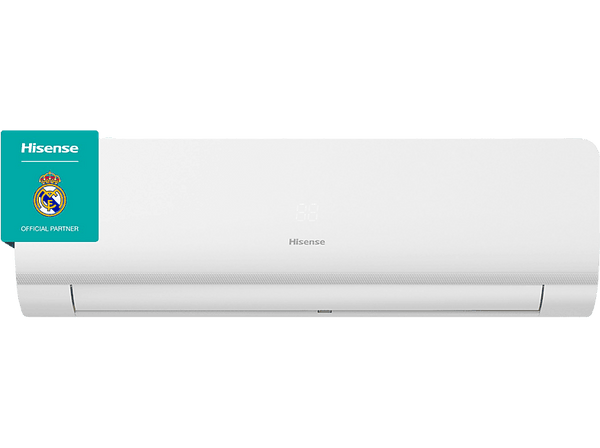 Aire acondicionado Split 1 x 1 Hisense KC35 Smart Clima  3000 fg/h  Wi Fi  Autolimpieza  Blanco
