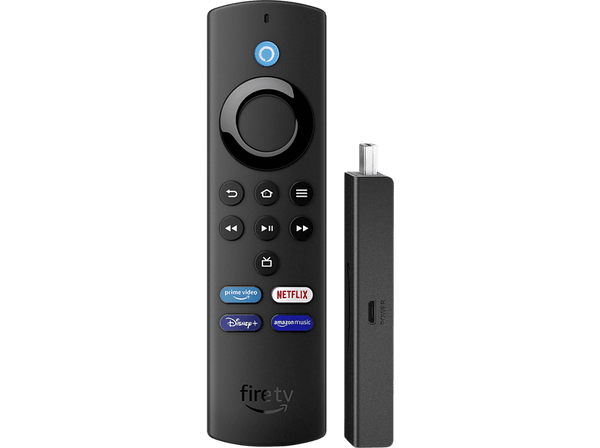 (❤️‿❤️) Reproductor multimedia Amazon Fire TV Stick Lite 2022 Mando por voz Alexa Full HD 8 GB HDMI Negro