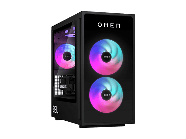 PC Gaming HP OMEN 35L Gaming Desktop GT16-0108ns  AMD Ryzen™ 7 8700F  32 GB RAM  1 TB SSD  GeForce RTX™ 5060  Windows 11 Home  Negro