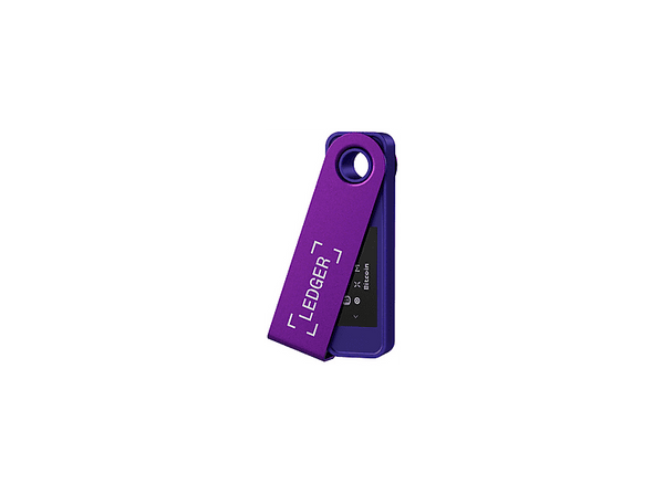 (❤️‿❤️) Crypto Wallet Ledger Nano S Plus USB-C Pantalla 1.09  OLED Amatista