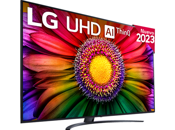 TV LED 86 LG 86UR81006LA  UHD 4K  Inteligente α7  4K Gen6  Smart TV  DVB-T2 (H.265)  Azul Ceniza