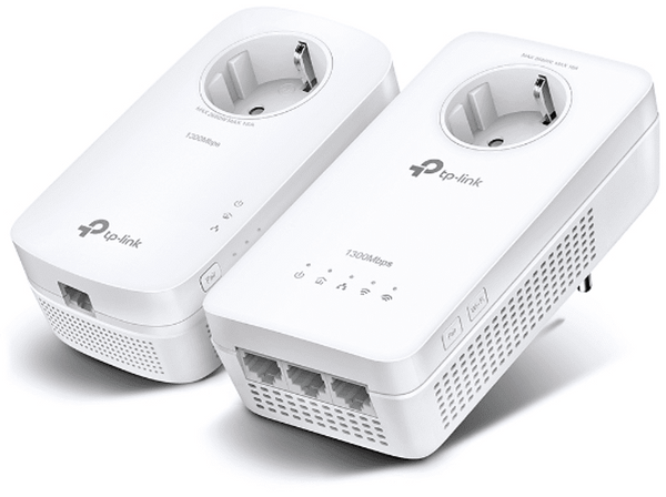 Kit Powerline WiFi TP-Link TL-WPA8631P Doble Banda 1300 Mbps MIMO OFDM Blanco