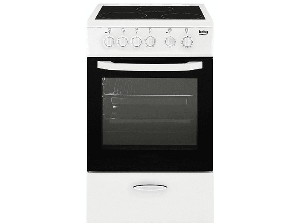 (❤️‿❤️) Opiniones Cocina Beko CSS48100GW Encimera Vitrocerámica 3 zonas Horno eléctrico 54 l Blanco