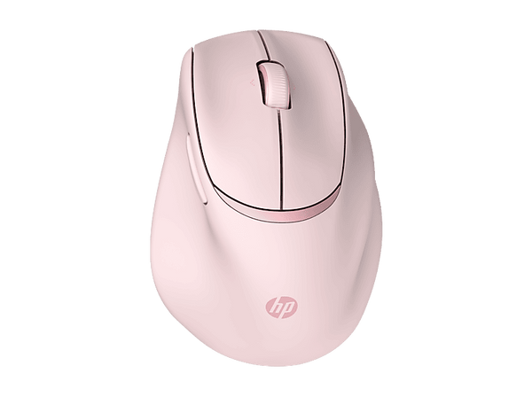 Ratón inalámbrico HP Tilt Ergonomic Pink Mouse 720M Inalámbrica 1600 DPI Rosa