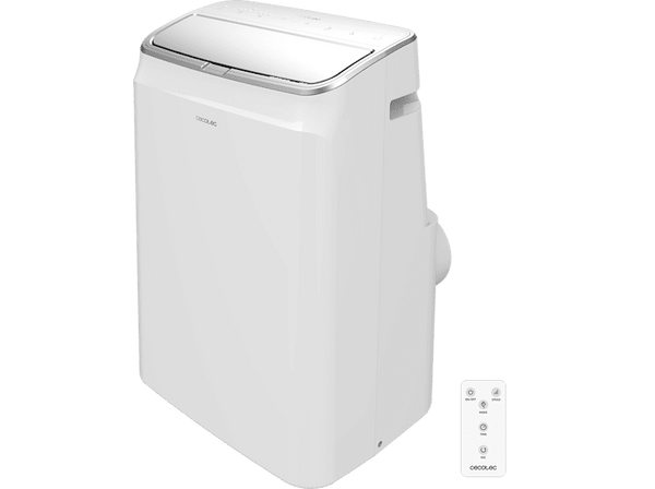 Aire acondicionado portátil Cecotec ForceClima 12600 Soundless Heating  3024 fg/h  Bomba de calor  5 modos  3 velocidades  Mando a distancia  Blanco