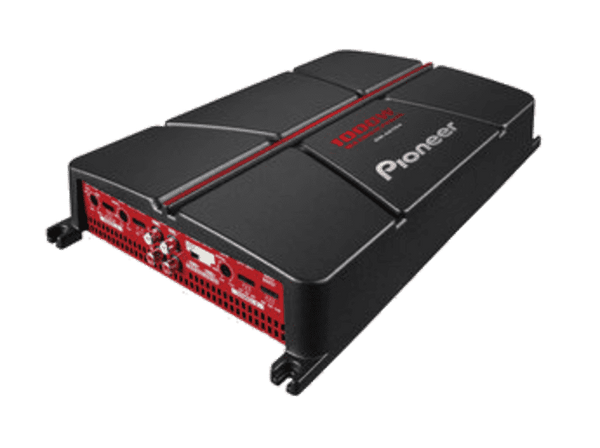 Amplificador coche Pioneer GM-A6704 Puenteable 4 canales 1000W Negro