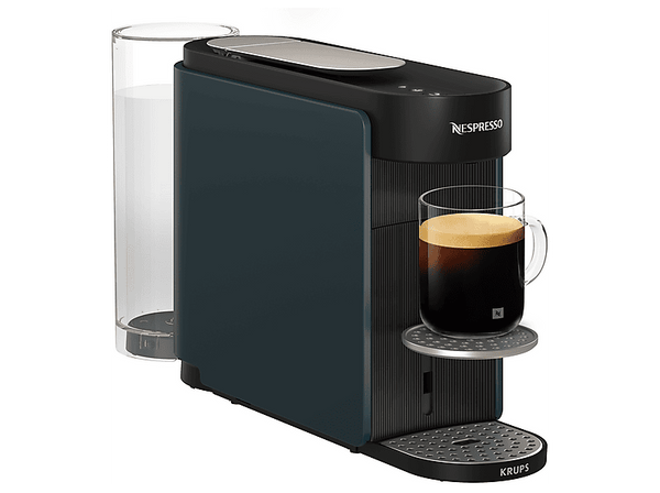 (❤️‿❤️) Opiniones Cafetera de cápsulas Krups Vertuo Up XN9404 7 tamaños de taza Nespresso Smart Apagado automático 1.4 L 1100 W Tecnología Centrifusion™ Azul