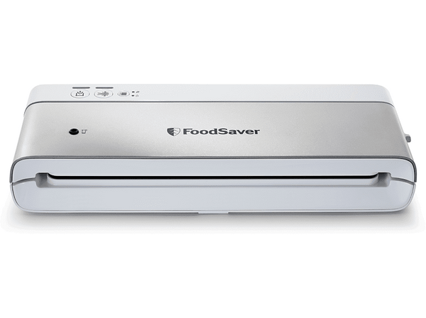 (❤️‿❤️) Envasadora al vacío FoodSaver VS0100X Función líquido/seco Compacto Blanco