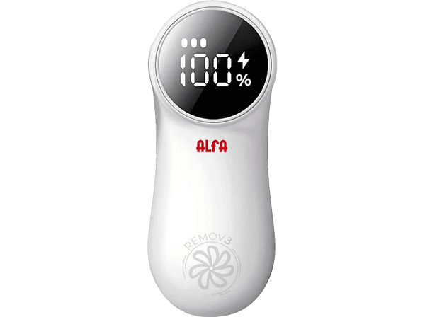 Quitapelusas Alfa Remov3 3 Velocidades 2W Hasta 3.5h de Autonomía Blanco