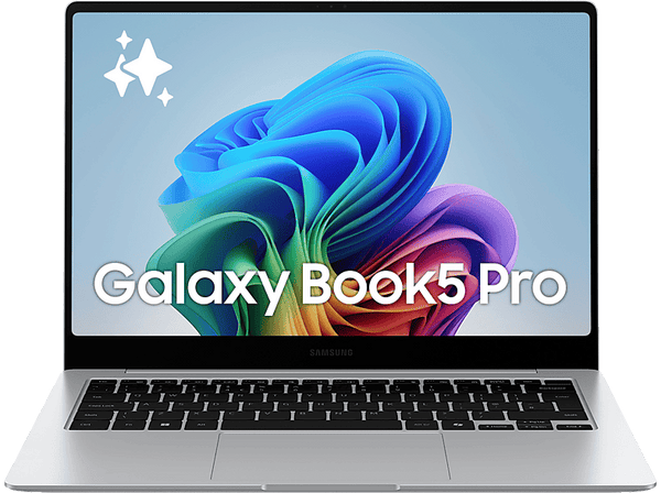 Portátil Samsung Galaxy Book5 Pro NP940XHA-KG4ES  14 WQXGA+ Táctil  Intel® Core™ Ultra 7 256V  16 GB RAM  1 TB SSD  Intel® Arc™ GPU  W11 Home