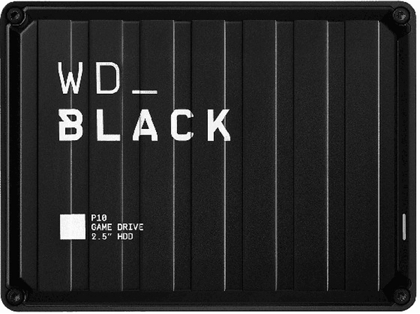 Disco duro 2 TB WD_Black P10 Game Drive Compatible con PC y Consolas Negro