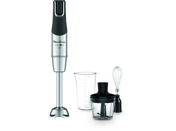 Batidora de mano Moulinex Powelix Life DD953D 1200 W 2 accesorios Vaso medidor 800 ml Inox