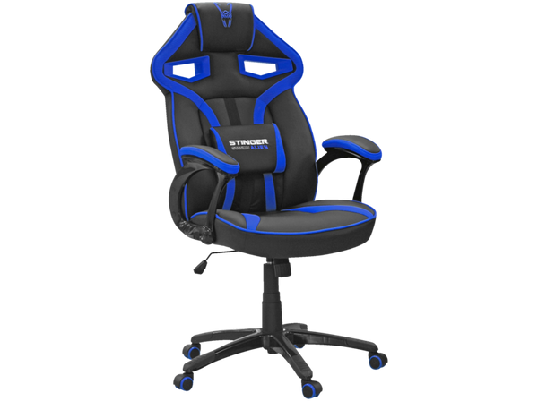 Silla gaming Woxter Stinger Station Alien Respaldo con ajuste automático Azul