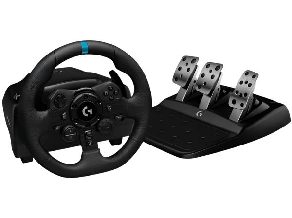 Volante Logitech G923 Para PS5 PS4 PC Pedales Escala 1:1 USB LED Trueforce Negro