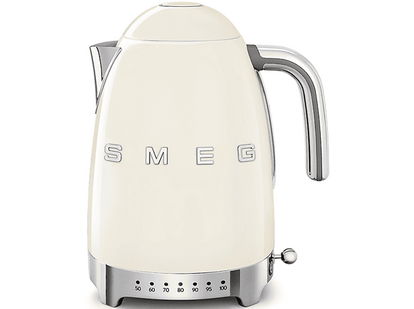 (❤️‿❤️) Opiniones Hervidor de agua Smeg KLF04CREU 1.7 l Retro 2400 W Con cable Acero inoxidable Rotación 360º Crema