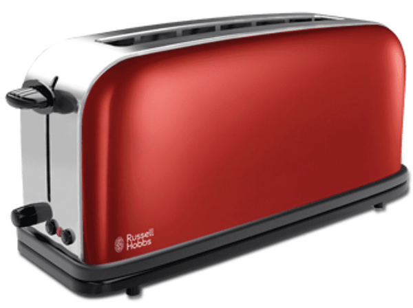 (❤️‿❤️) Opiniones Tostadora Russell Hobbs 21391-56 LARGO ROJO Capacidad para 2 tostadas Función descongelado y