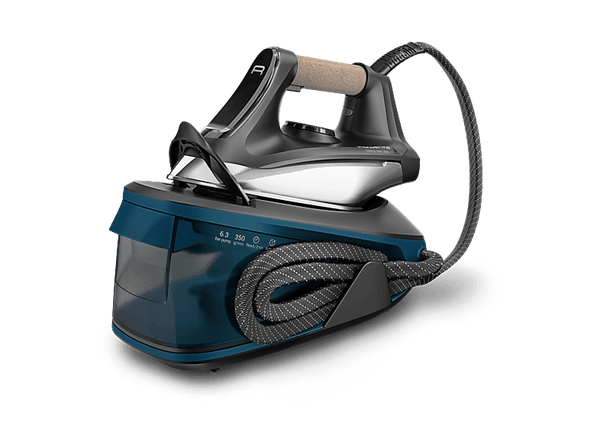 (❤️‿❤️) Opiniones Centro de planchado Rowenta VR7444 2400 W 350 g/min 6.5 bar Suela de Durilium Airglide Azul