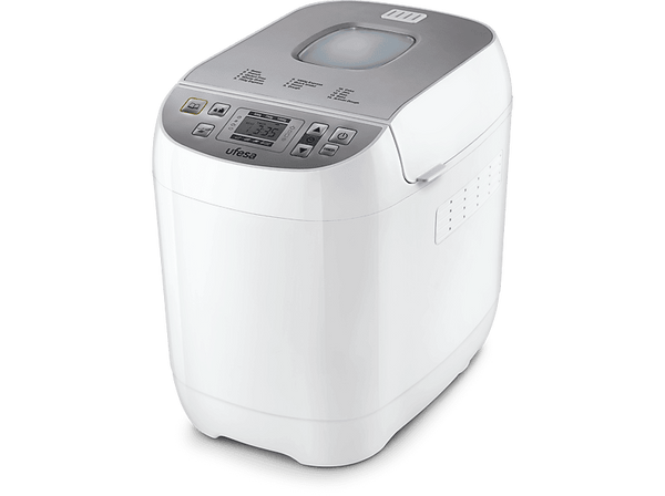Panificadora Ufesa BM6000 Mybakery 650 W 14 Programas Antiadherente Toque frío Blanco