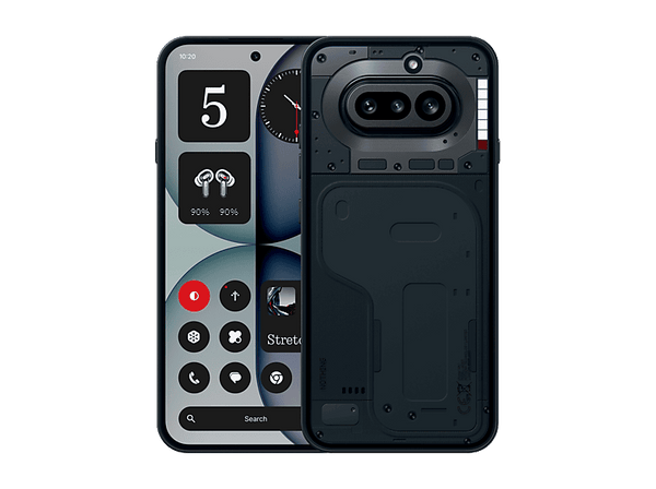 Móvil Nothing Phone 4a Negro 128GB 8GB RAM 6.78 AMOLED LTPS flexible Snapdragon 7s Gen 4 5400 mAh