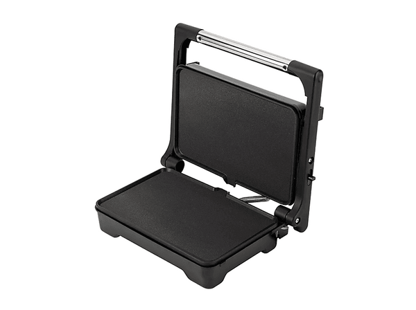 (❤️‿❤️) Grill Jata JEGR1183 1500W 2 Placas: 26 x 16,5 cm Base Antideslizante Plata/Negro