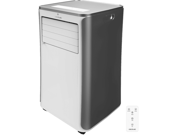 (❤️‿❤️) Aire acondicionado portátil Cecotec ForceClima 9400 Soundless Heating 1010 W 2268 fg/h Bomba de calor 5 modos 2 velocidades Blanco