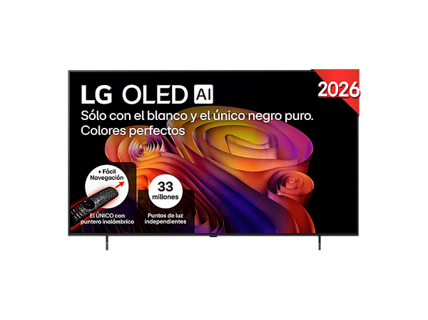 TV OLED 55 LG OLED55B6ELC OLED 4K Procesador Inteligente α8 AI Processor 4K Gen3 Smart TV DVB-T2 (H.265) Negro