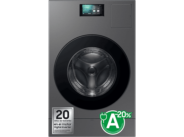 (❤️‿❤️) Lavadora secadora Samsung WD18DB8995BZT2  18 kg + 11 kg  1000 rpm  22 programas  AI Laundry Combo™  Clase A  Antracita