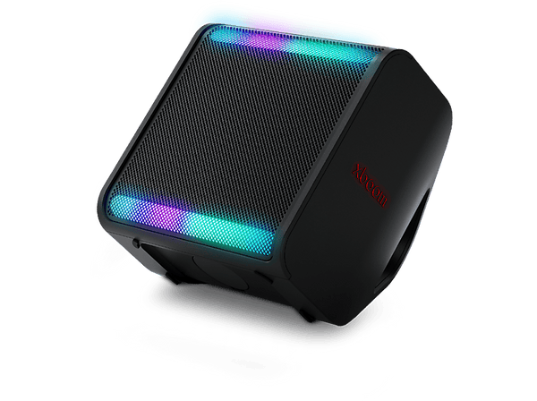 (❤️‿❤️) Altavoz inalámbrico LG STAGE 301 120W karaoke luces y pantalla LED efectos de DJ Bluetooth hasta 12h batería,Negro