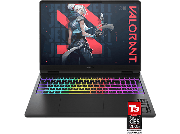 Portátil gaming HP OMEN MAX 16-ak0004ns 16 WQXGA AMD Ryzen™ AI 9 HX 375 32 GB RAM 1 TB SSD GeForce RTX™ 5080 Ti WINDOWS Home
