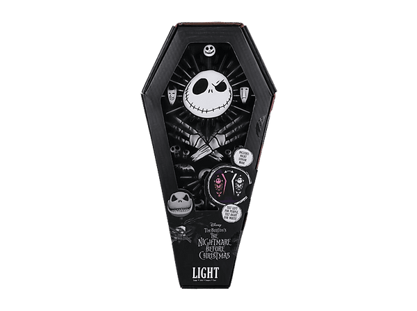 Lámpara Funko Pesadilla Antes de Navidad Ataúd 3D 4 niveles brillo Sensor luz nocturna Producto oficial Disney